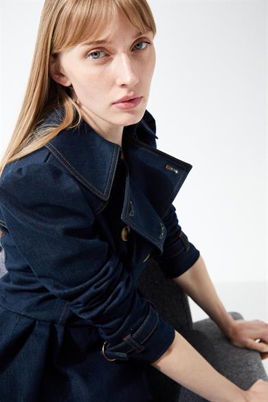 Katy Denim Etek Ceket Takım