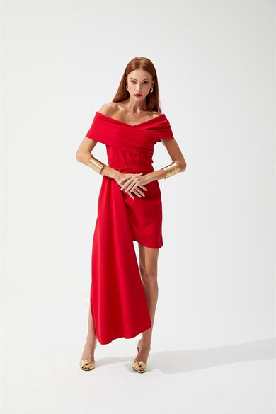 Revenge Kırmızı Etek Takım