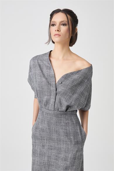 Salvatore Gri Elbise