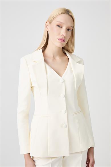 Teressa Krem Ceket