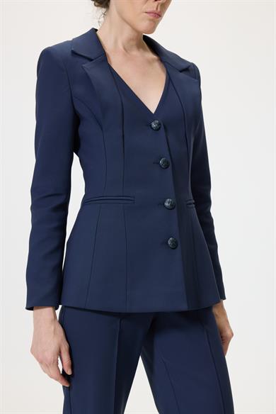 Teressa Lacivert Ceket
