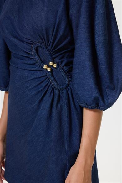 Walda Denim Elbise