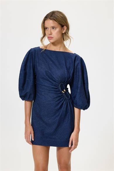 Walda Denim Elbise