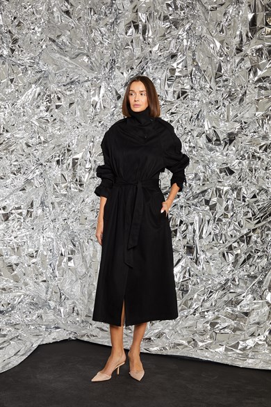 Yoana Siyah Trenchcoat