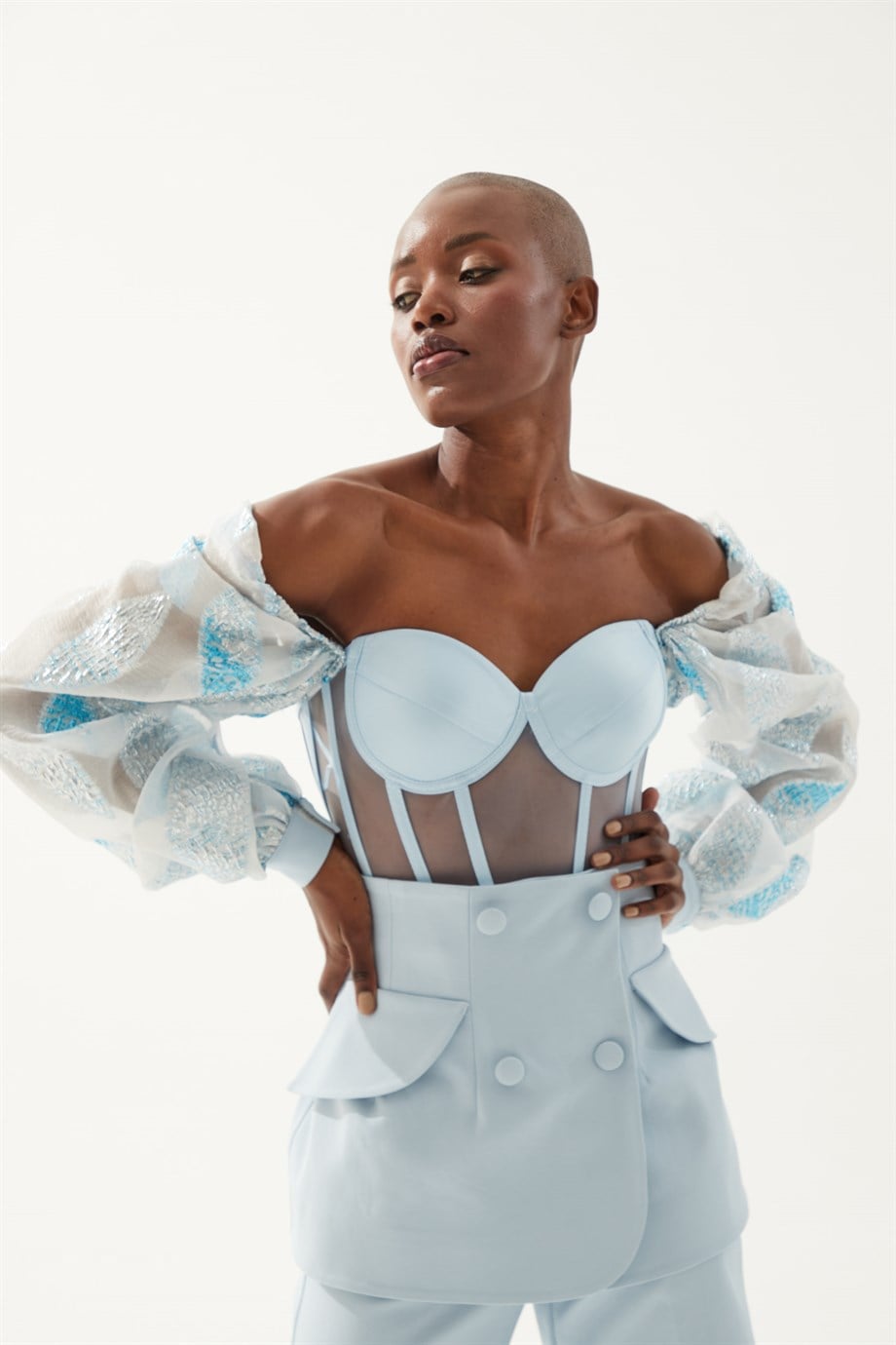 Estella 3'lü Mavi Takım