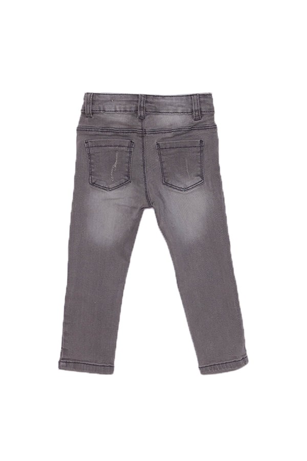 Denim Renkli Kot Pantolon Denim 5 Cepli Yıkamalı Kot Pantolon Kız Çocuk |PC 210396