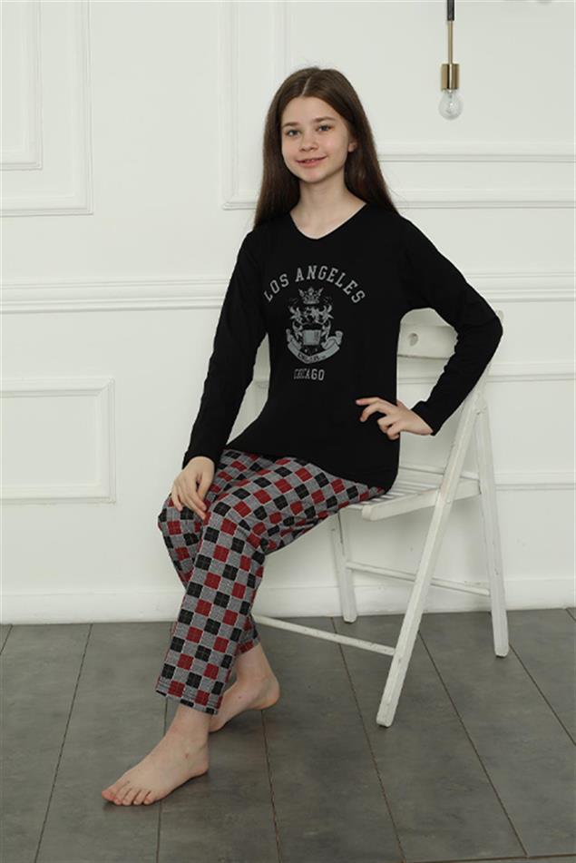 Moda Çizgi Aile Penye Pijama Takım (anne - kız ) 50111 Ayrı Ayrı Satılır . Fiyatları Farklıdır
