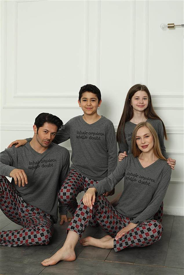 Moda Çizgi Aile Penye Pijama Takım (anne - kız ) 50112 Ayrı Ayrı Satılır . Fiyatları Farklıdır