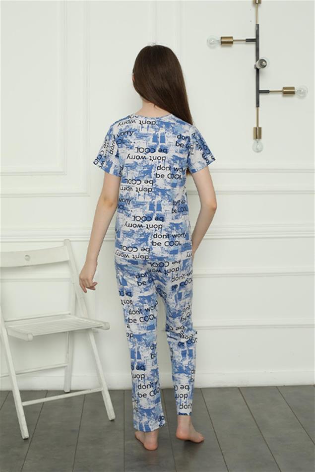 Moda Çizgi Anne Kız Aile Penye Pijama Takım Ayrı Ayrı Satılır. Fiyatları Farklıdır 50104