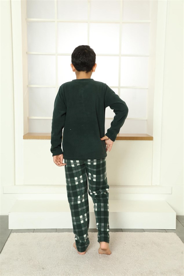 Moda Çizgi WelSoft Polar Çocuk Pijama Takımı 20249Y