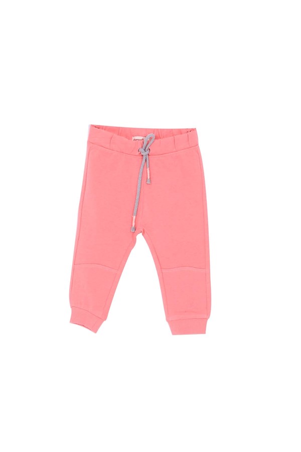 Pembe Renkli Paçası Lastikli Beli İpli Sweat pantolon |JP 110598