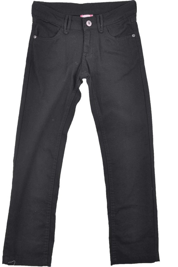 Siyah Renkli Pantolon Cepli Dokuma Pantolon Pantolon Erkek Çocuk |PC 63329