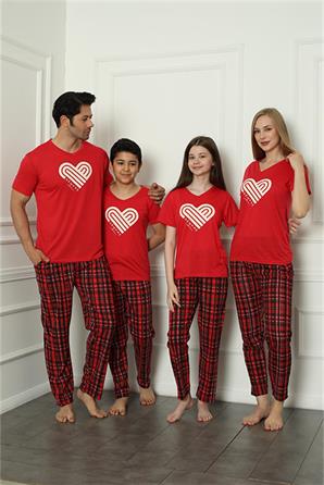 Moda Çizgi Aile Penye Pijama Takım (baba - oğul ) 50114 Ayrı Ayrı Satılır . Fiyatları Farklıdır