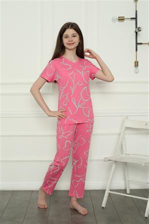 Moda Çizgi Anne Kız Aile Penye Pijama Takım Ayrı Ayrı Satılır. Fiyatları Farklıdır 50105