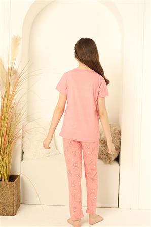 Moda Çizgi Anne Kız Aile Pijama Takım Ayrı Ayrı Satılır 50100