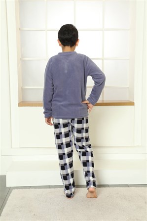 Moda Çizgi WelSoft Polar Çocuk Pijama Takımı 20251