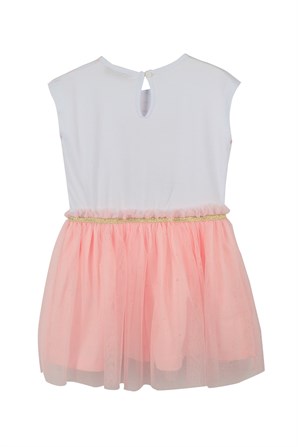 Pembe Renkli Payet Nakışlı Kız Çocuk Tütü Elbise |EK 219042