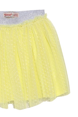 Silversunkids | Kız Çocuk Sarı Renkli Tüllü Etek | FC 218363