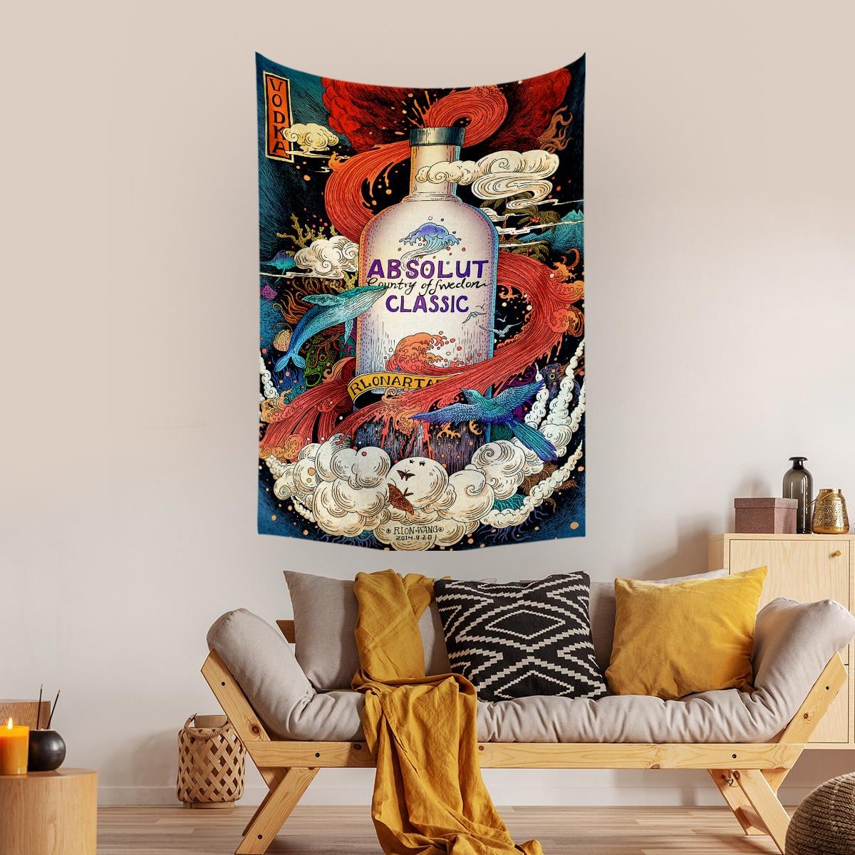 Absolut Classic Duvar Örtüsü Halısı 70x100, 100x140, 140x200
