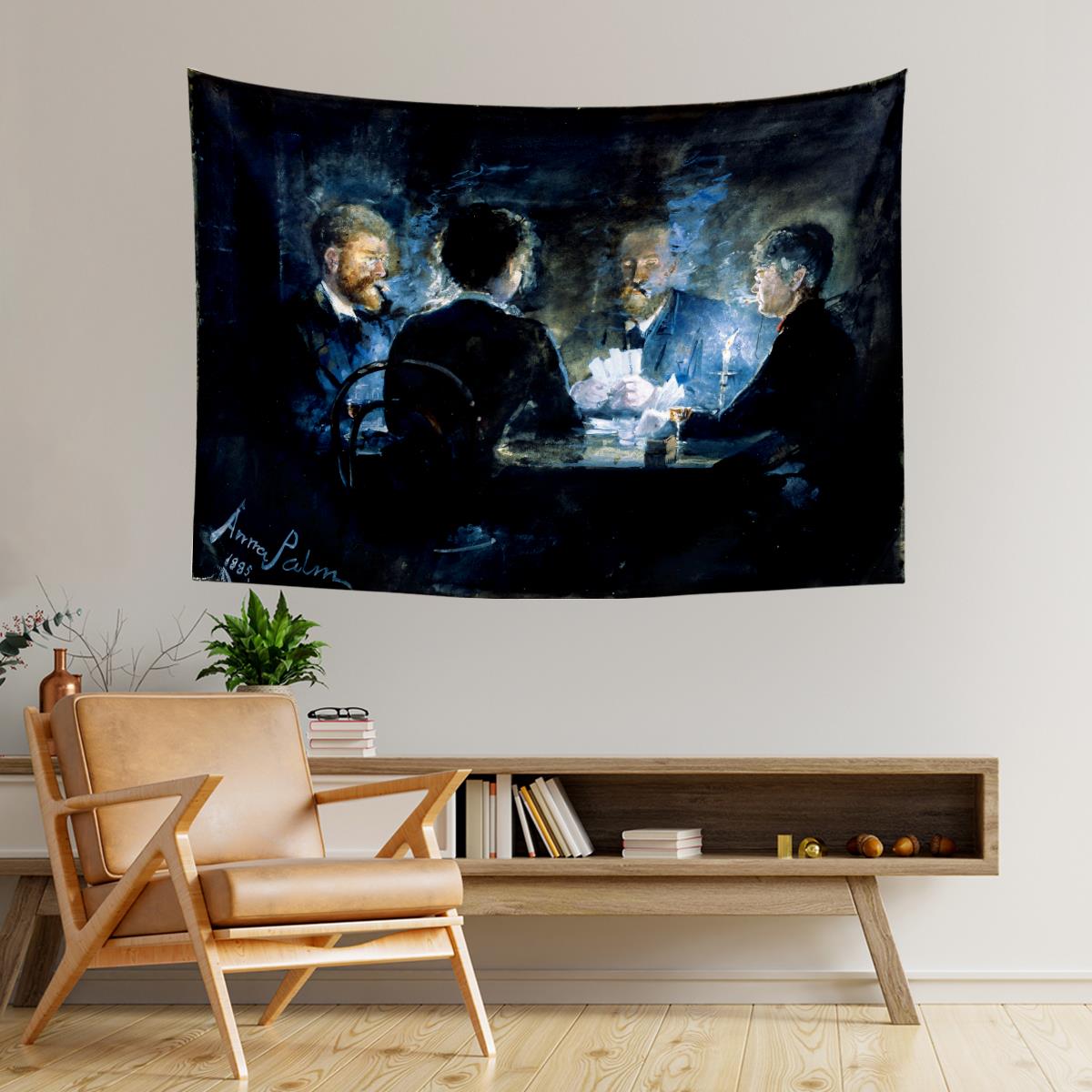 Anna Palm de Rosa Game Lhombre Brondums Hotel Duvar Örtüsü Halısı 70x100, 100x140, 140x200