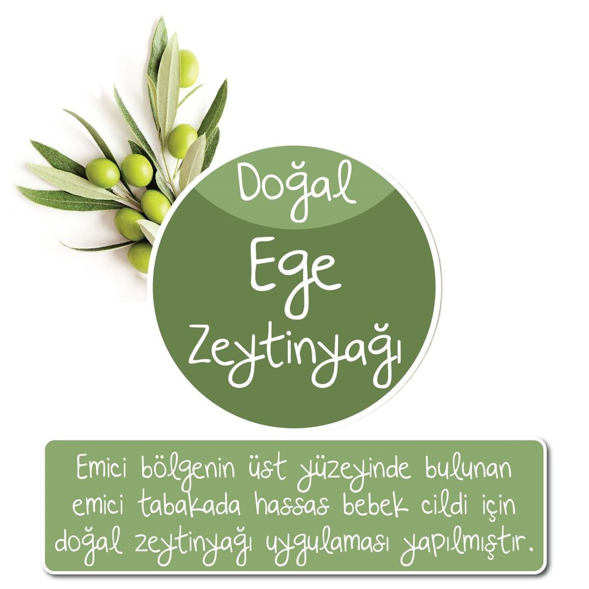 Baby Turco Doğadan Bebek Bezi 3 Numara Midi 34 Adet