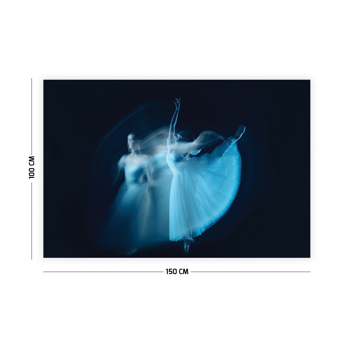 Vagonik Balerin Kadınlar Duvar Örtüsü