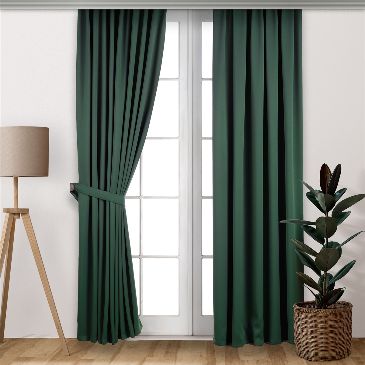 Blackout Fon Perde 150 x 230 cm Haki Yeşil