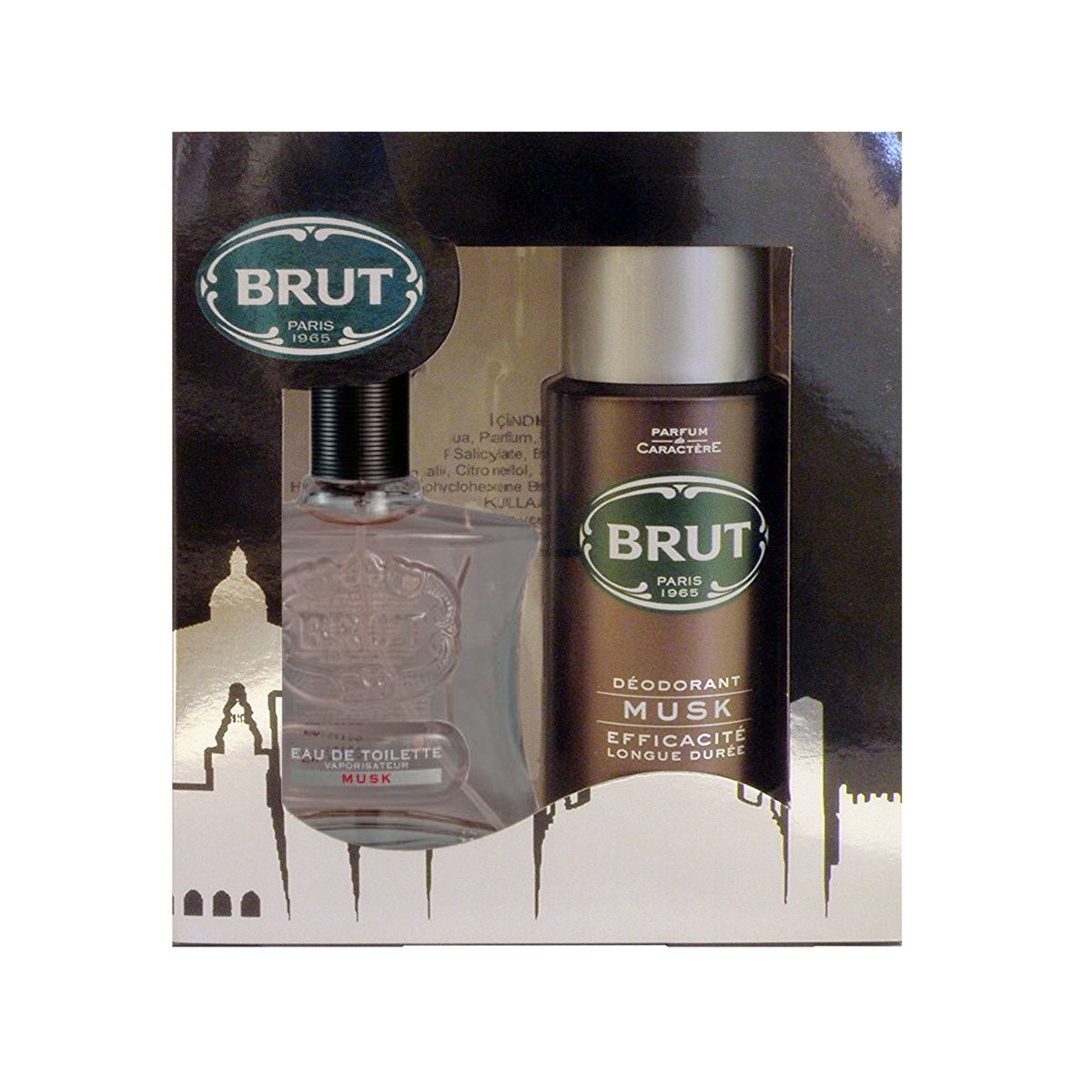 Brut Musk EDT 100 ml + Deodorant 200 ml Erkek Parfüm Seti