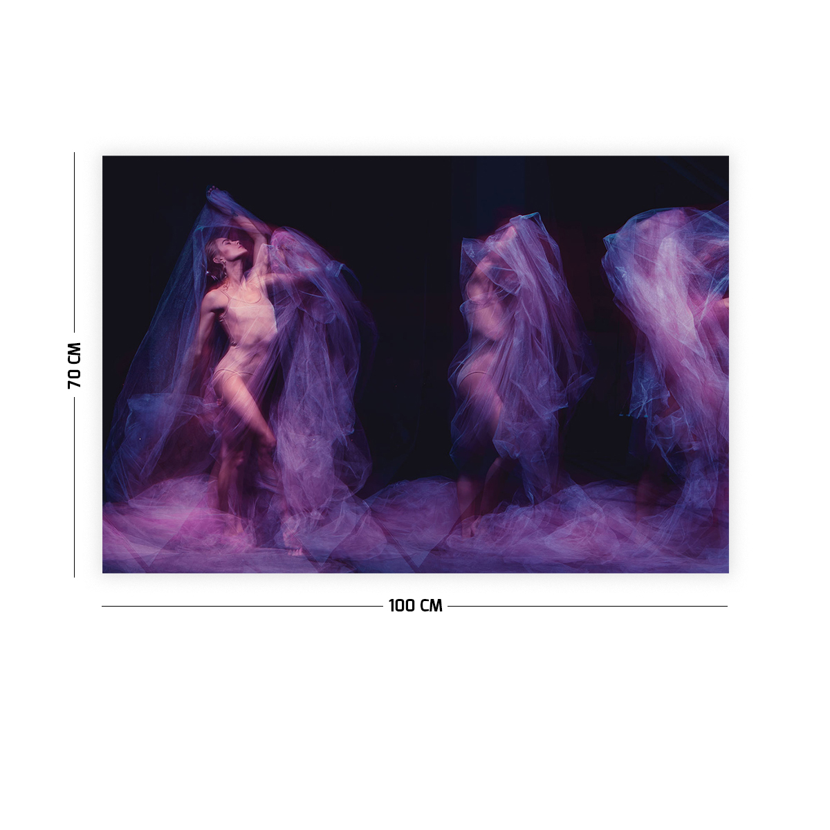 Vagonik Dansçı Kadınlar Duvar Örtüsü