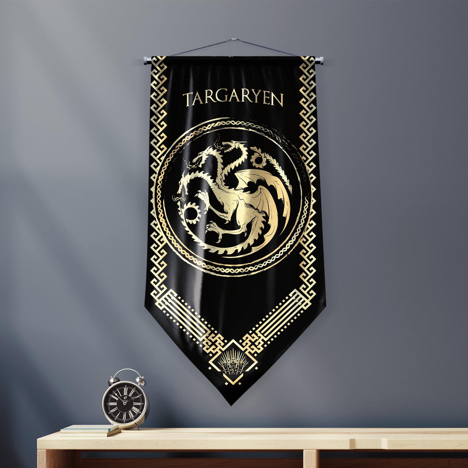 Game of Thrones Targaryen Hanedanlığı Flama Bayrak