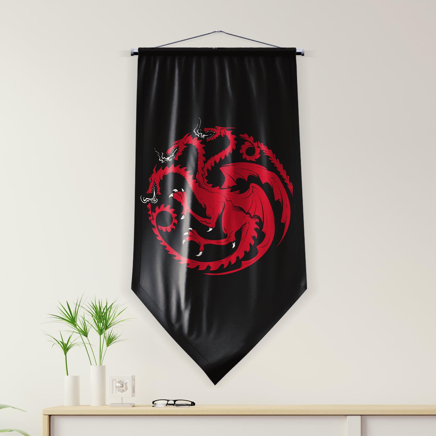 Game of Thrones Targaryen Hanedanlığı Flama Bayrak