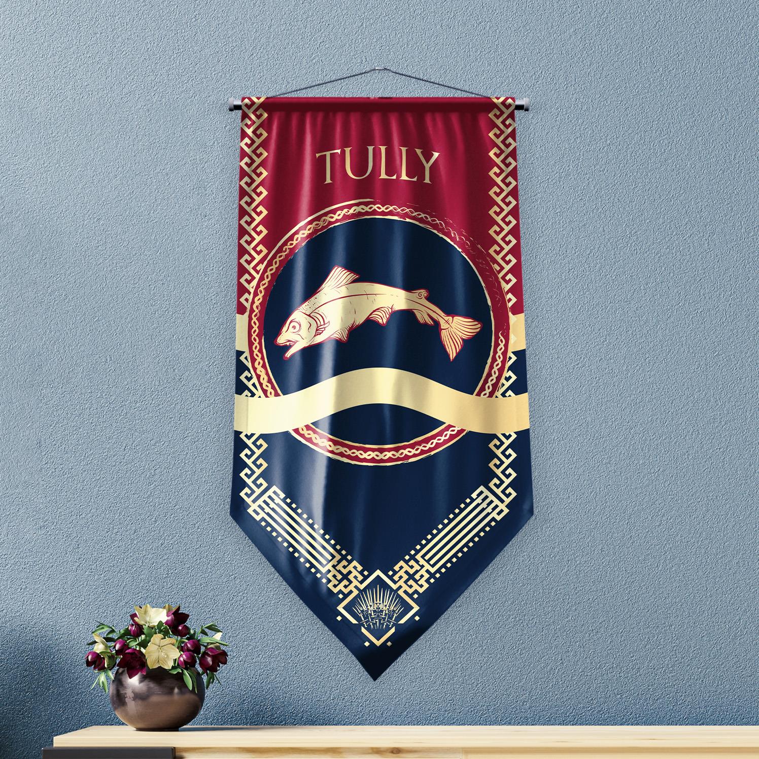 Game of Thrones Tully Hanedanlığı Flama Bayrak