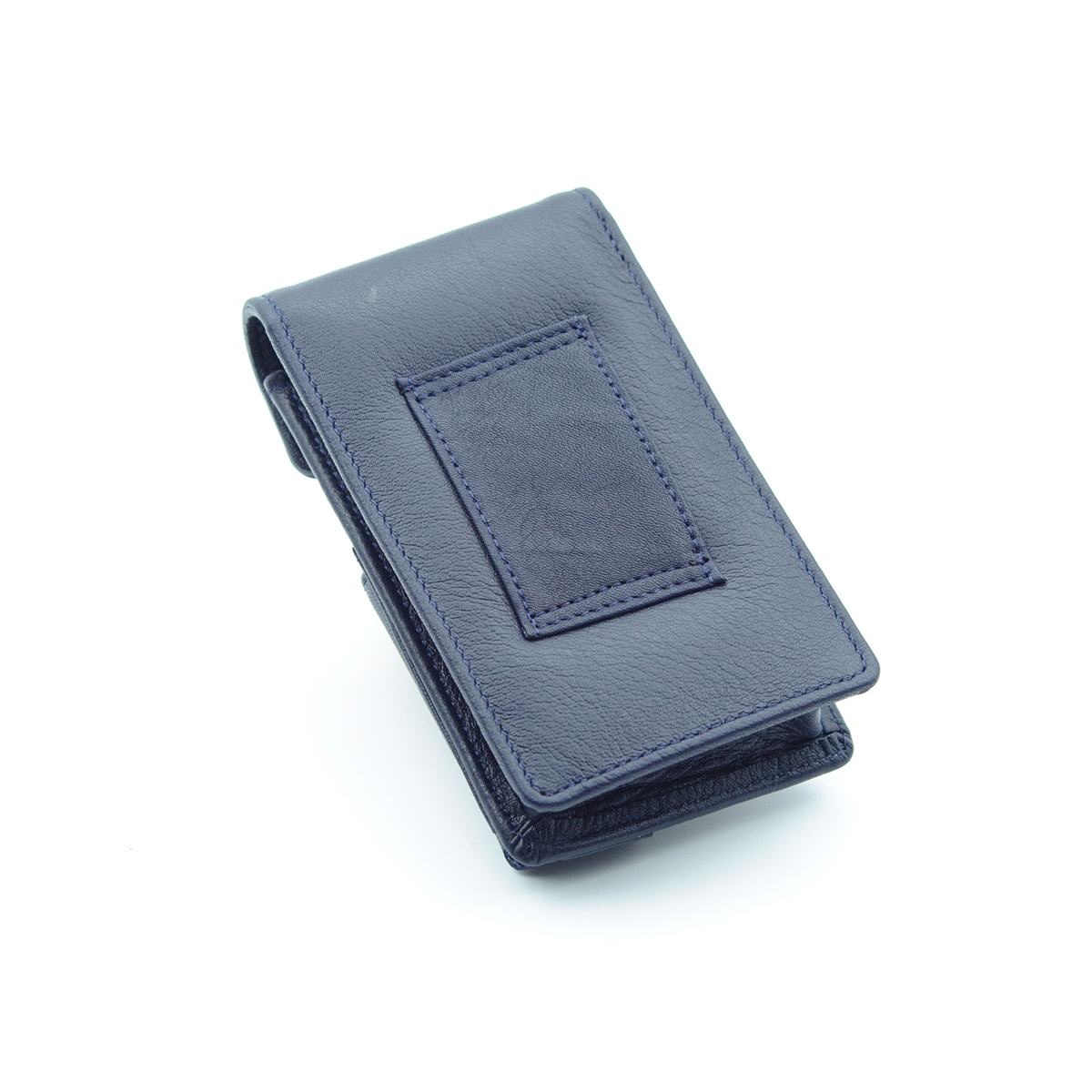 Grande Hakiki Deri Özel Tasarım Sigaralık - Lacivert