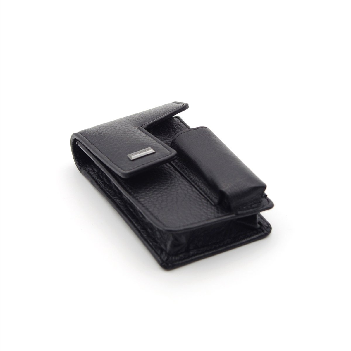 Grande Hakiki Deri Özel Tasarım Sigaralık - Siyah