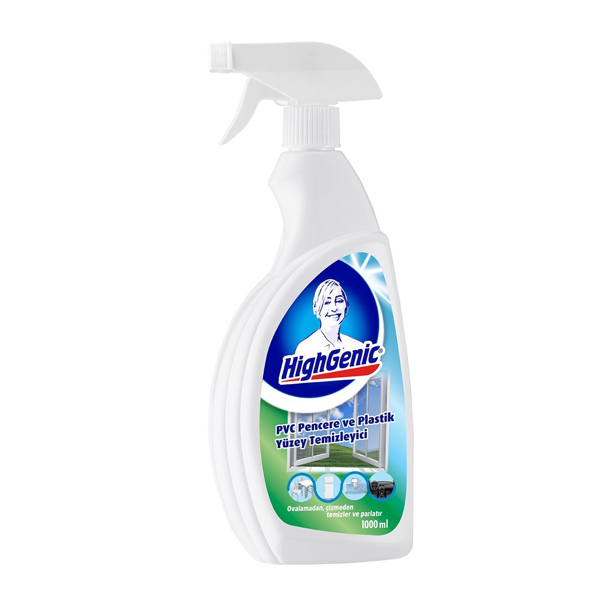 HighGenic Pvc Pencere Ve Plastik Yüzey Temizleyici 1000 ML