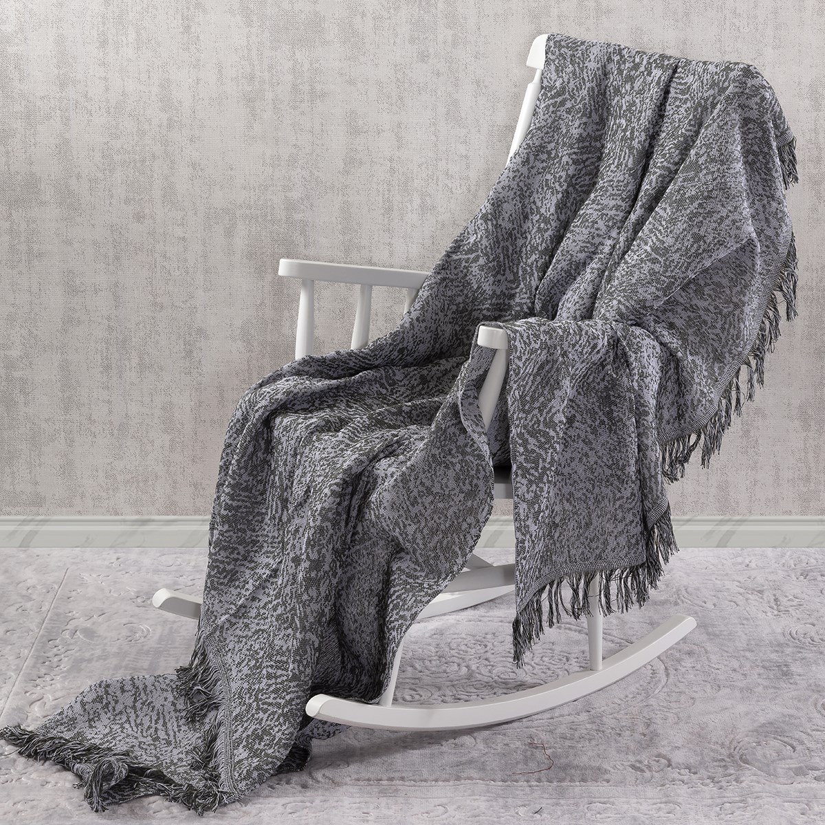 Linen Çok Amaçlı Sık Dokuma Haki Koltuk Örtüsü 170x220 cm