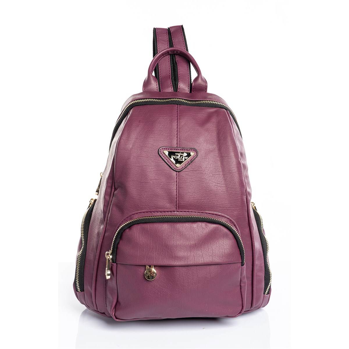 LOS ANGELES POLO CLUB Kadın Sırt Çantası Mürdüm