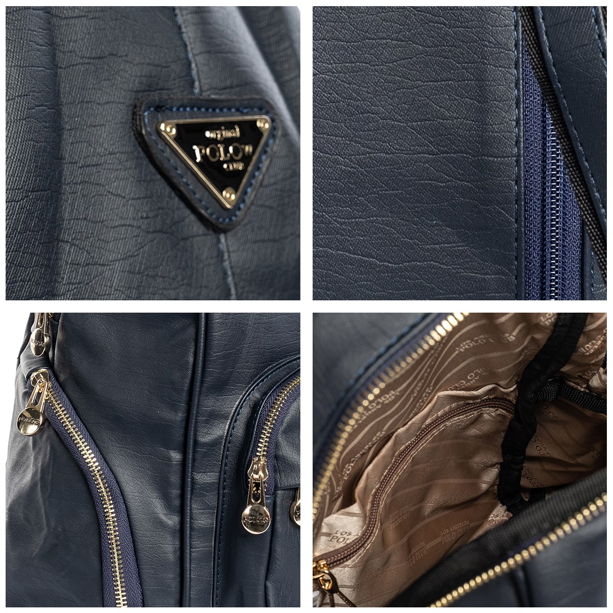 LOS ANGELES POLO CLUB Kadın Sırt Çantası Lacivert