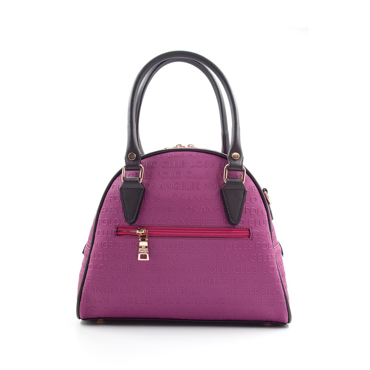 LOS ANGELES POLO CLUB Kadın Yeni Sezon 5 Bölmeli Mor El Ve Omuz Çantası