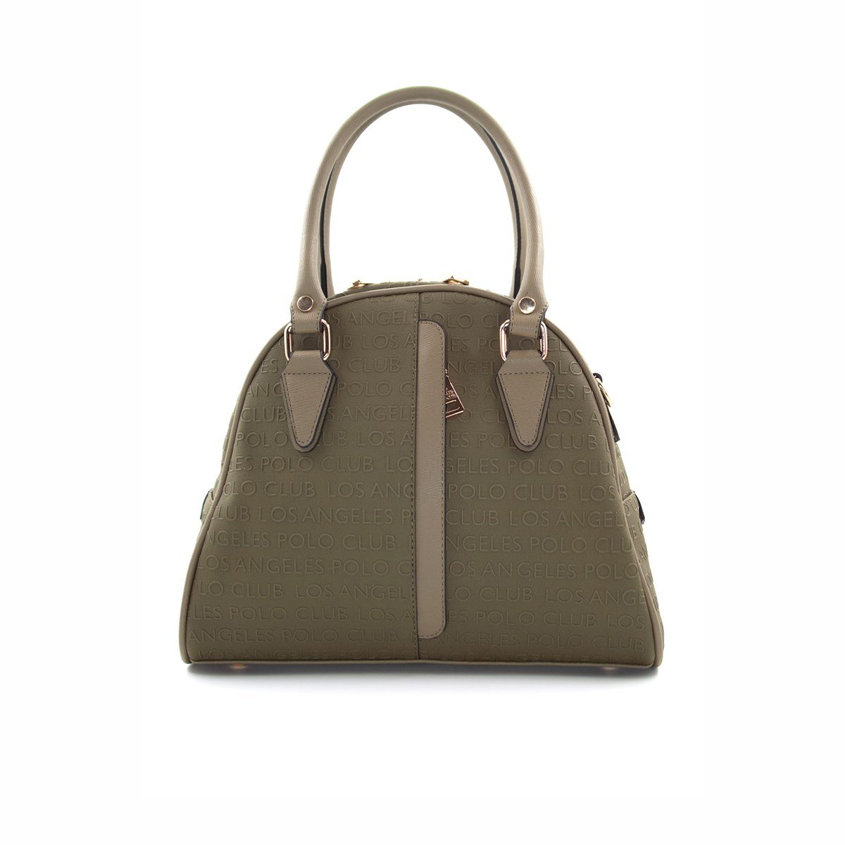 LOS ANGELES POLO CLUB Kadın Yeni Sezon 5 Bölmeli Haki Yeşil El Ve Omuz Çantası