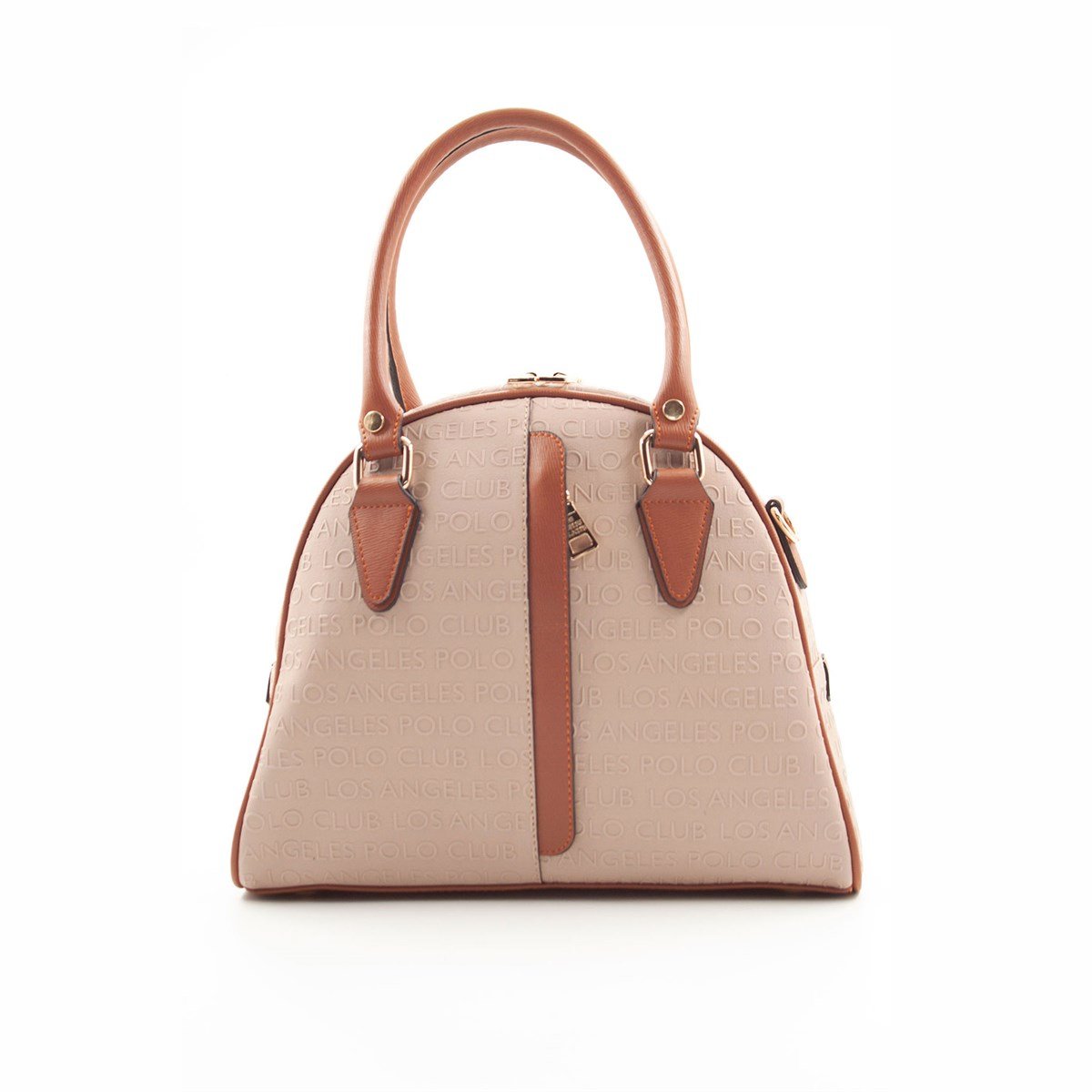 LOS ANGELES POLO CLUB Kadın Yeni Sezon 5 Bölmeli Bej El Ve Omuz Çantası