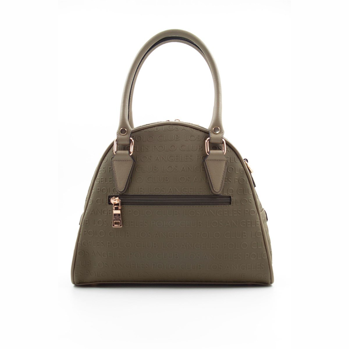 LOS ANGELES POLO CLUB Kadın Yeni Sezon 5 Bölmeli Haki Yeşil El Ve Omuz Çantası