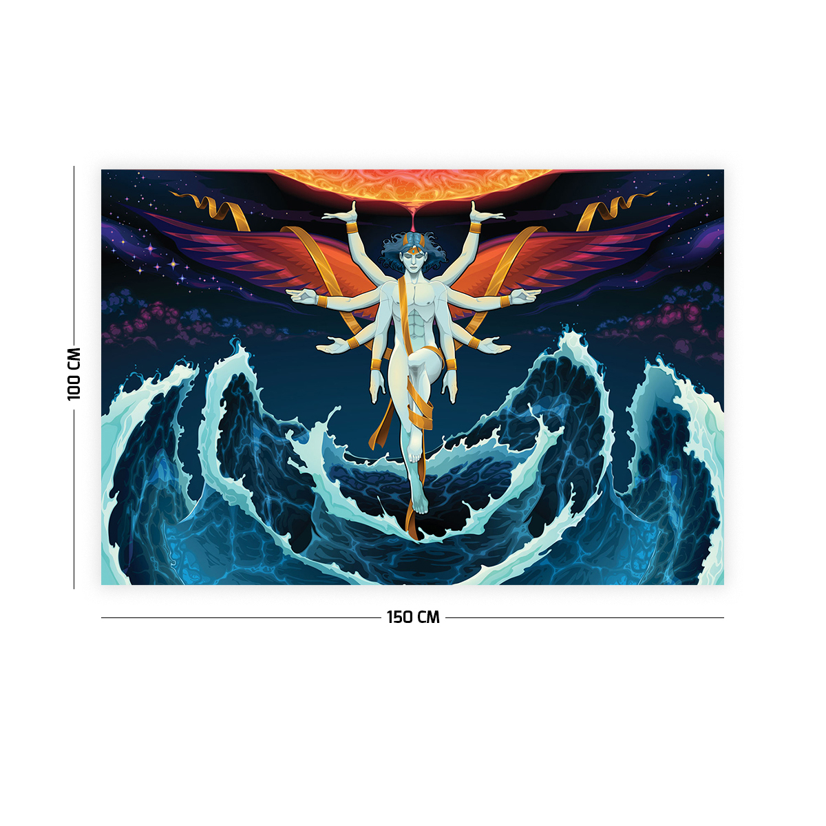 Vagonik Mitolojik Duvar Örtüsü