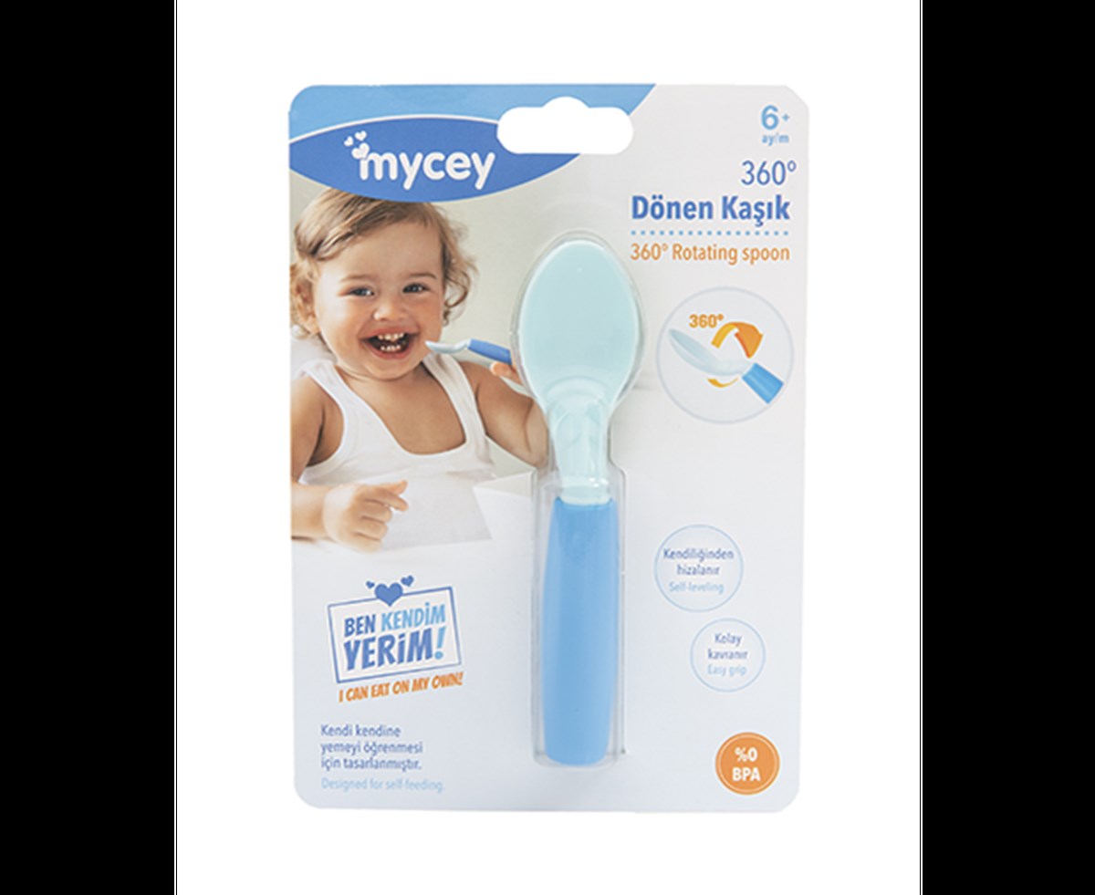 Mycey Dönen Kaşık Mavi