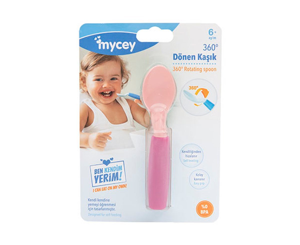 Mycey Dönen Kaşık Pembe