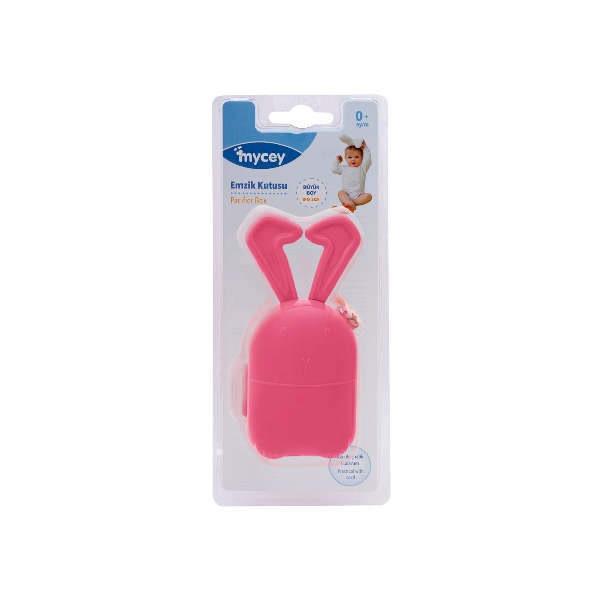 MYCey Emzik Saklama Kutusu Pembe