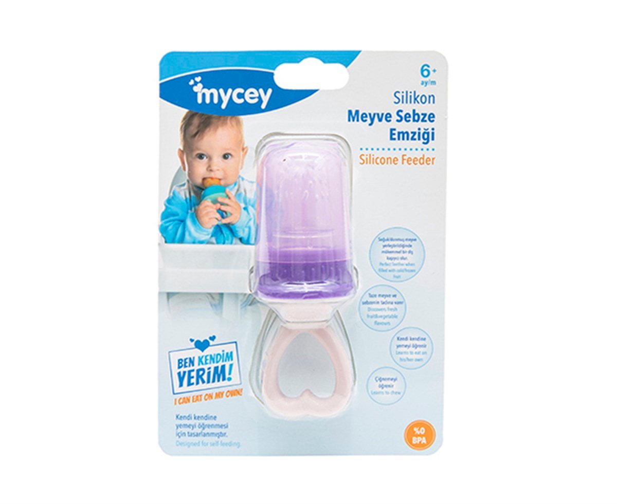Mycey Slikon Meyve Sebze Emiği Mor