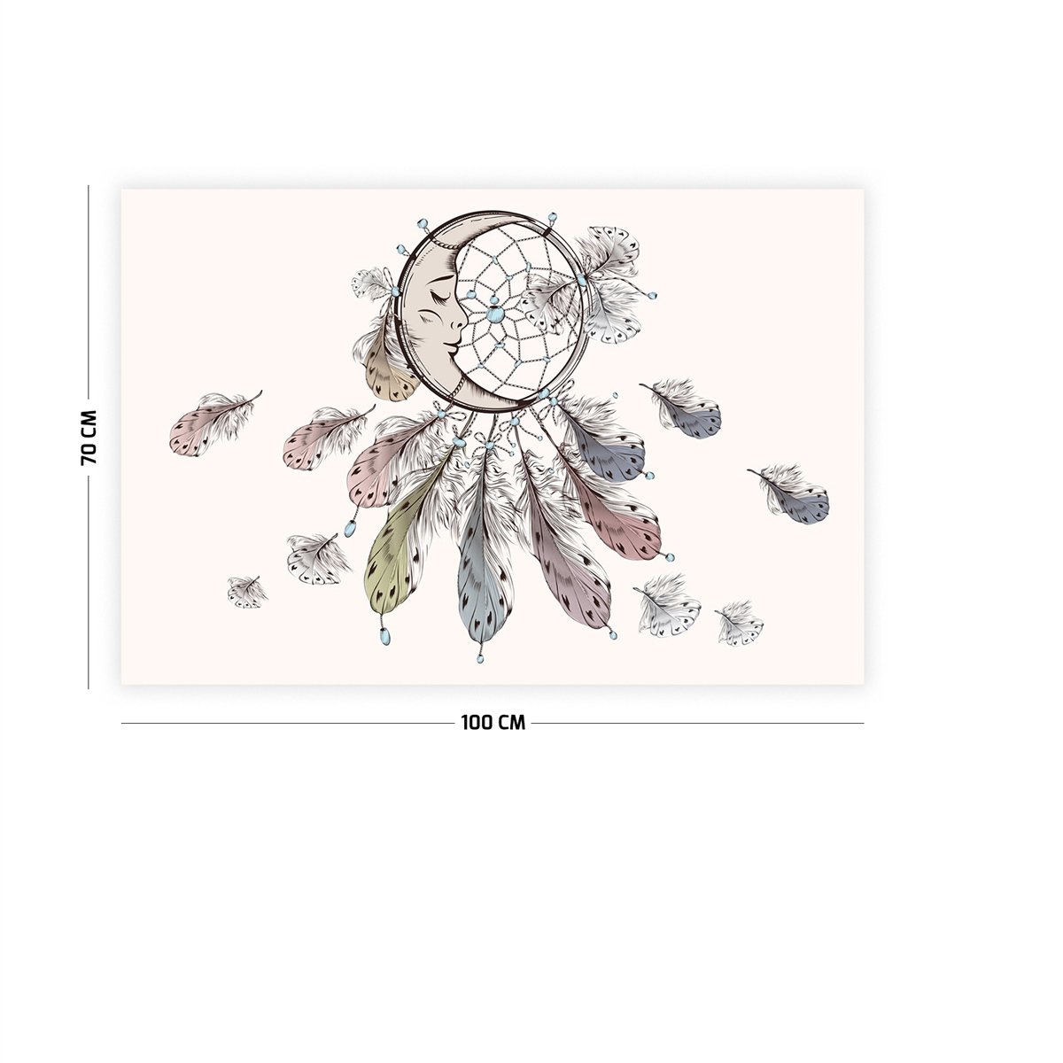 Vagonik Rüya Kapanı ve Ay Duvar Örtüsü