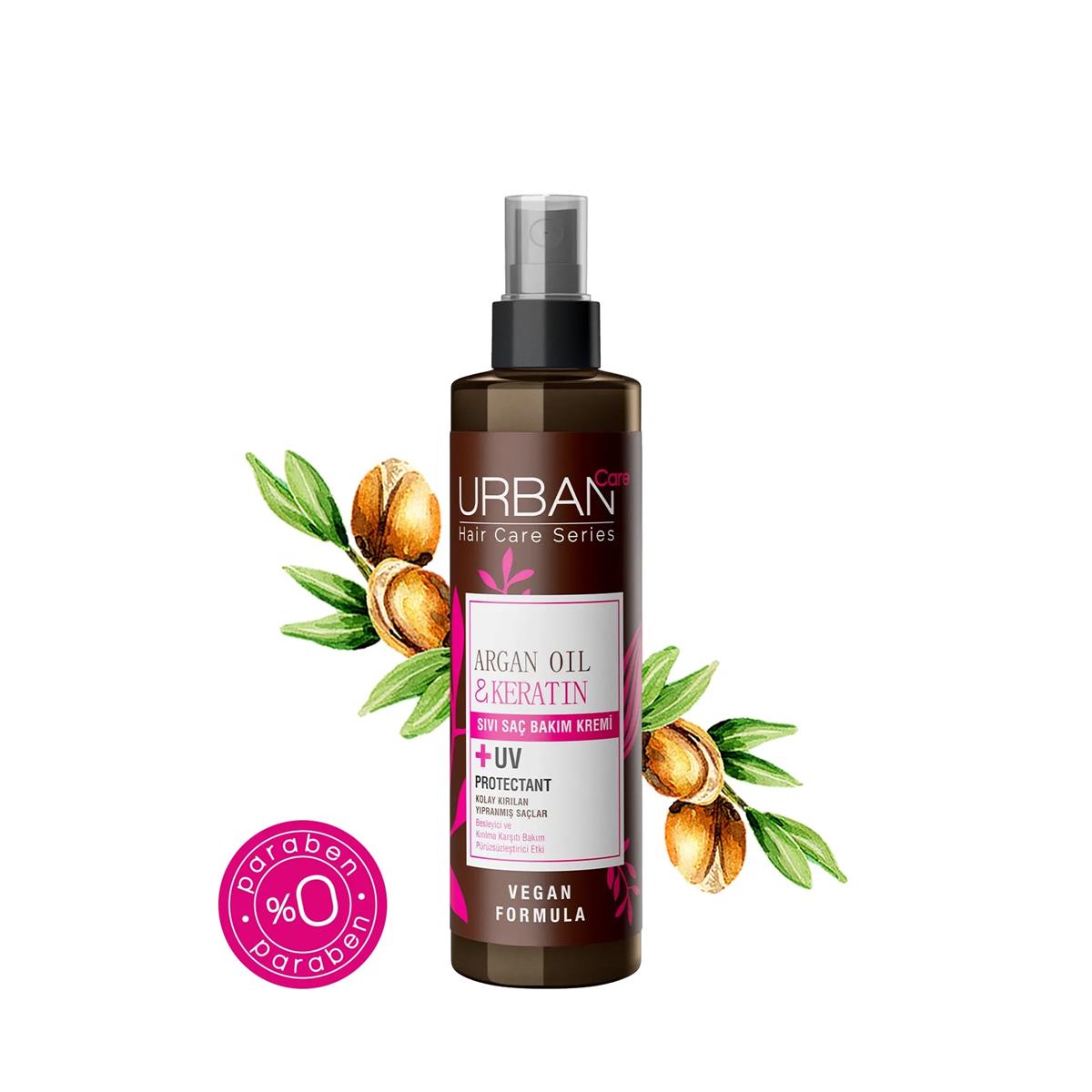 Urban Care Argan Oil Kolay Kırılan Yıpranmış Saçlara Özel Sıvı Saç Bakım Kremi 200 ML