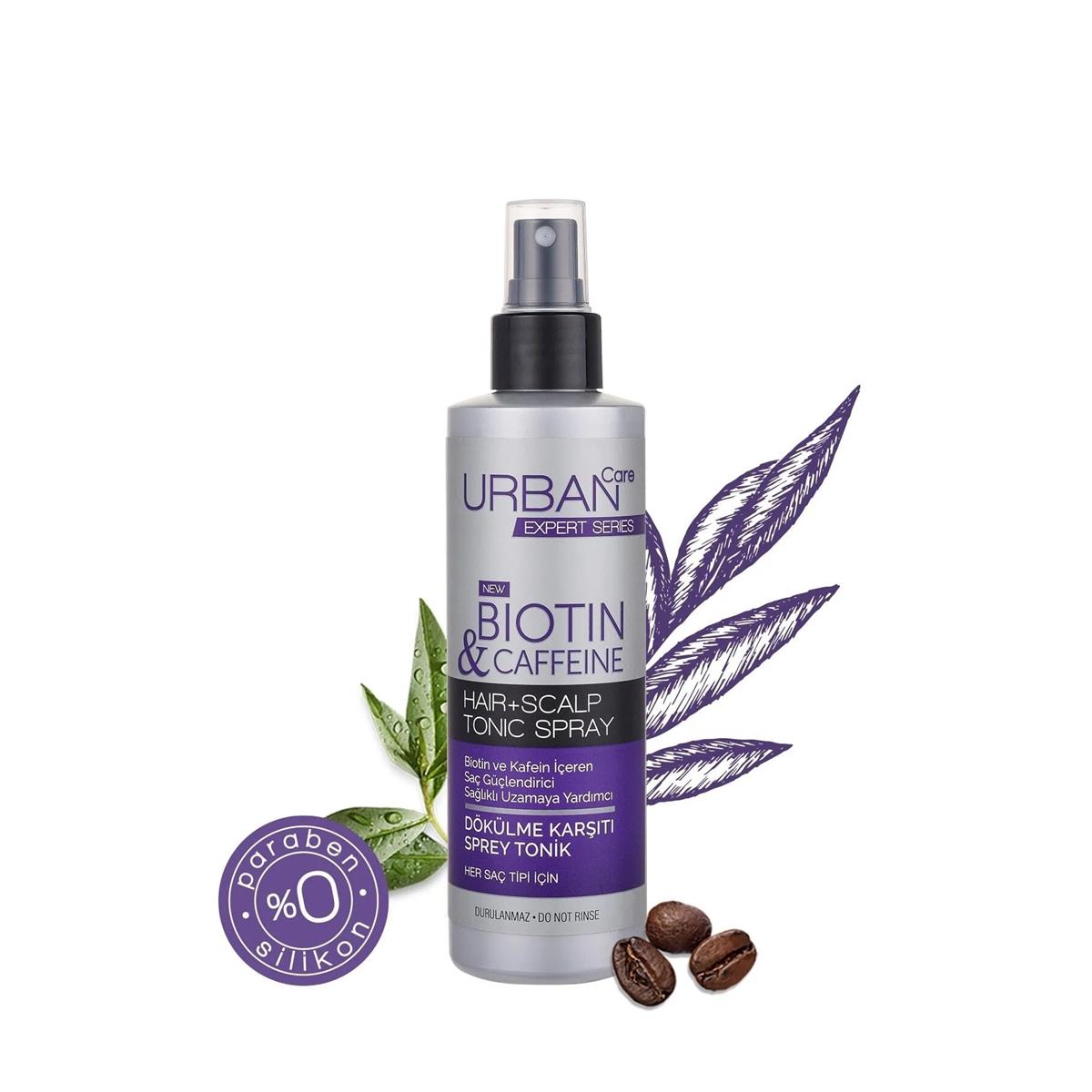 Urban Care EXPERT Serisi Biotin Ve Kafein Dökülme Karşıtı Saç Toniği-hızlı Uzamaya Yardımcı 200 ML